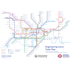 Engineering Icons Tube Map