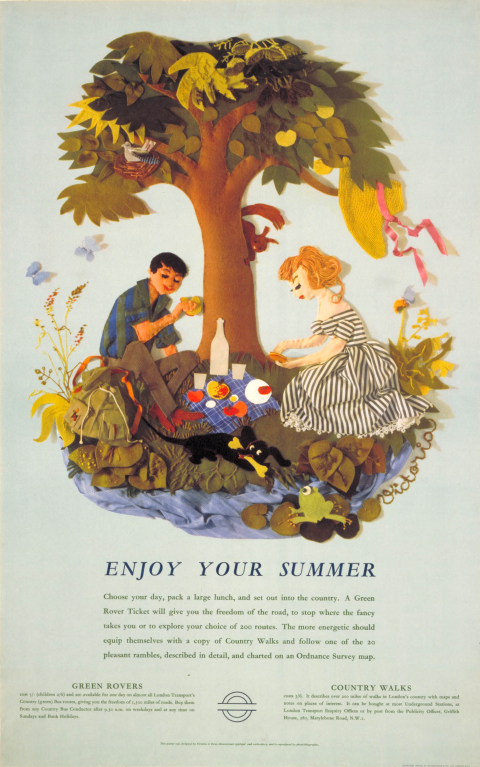 Enjoy your summer picnic, by Victoria Davidson, 1960