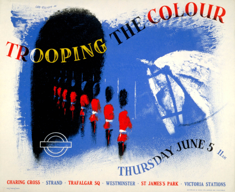Trooping the Colour, by Theyre Lee-Elliott, 1952