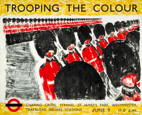 Trooping the Colour, by Stephen Green, 1955