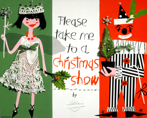 Please take me to a Christmas show, by F Lewis, 1958