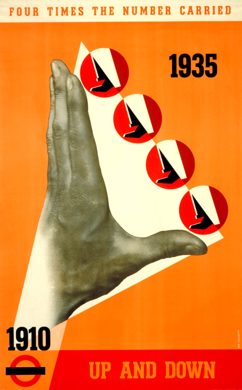 Four times the number carried, by Theyre Lee-Elliott, 1936