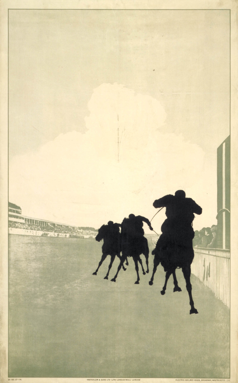 The races, artist unknown, 1914