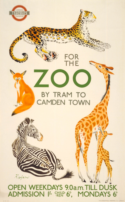 For the zoo, by Rojan, 1935