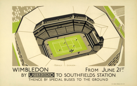 Wimbledon, by Gerald Dickson, 1926