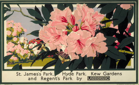 St James's Park, Kew Gardens, by Walter E Spradbery, 1929