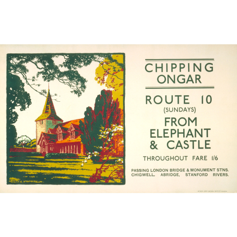 Chipping Ongar by Walter E Spradbery, 1926