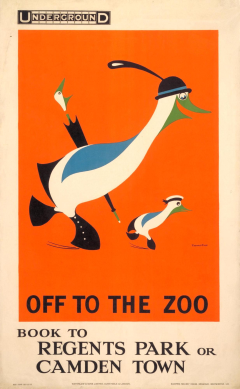 Off to the zoo, by Reginald Rigby, 1915