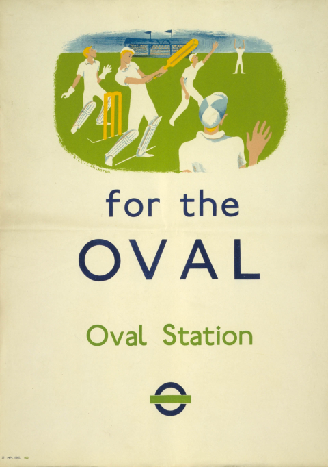 For the Oval, by Gill Lancaster, 1937