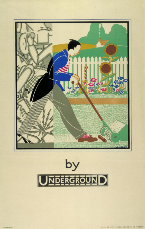 Gardening by Underground, by Stanislaus S Longley, 1933