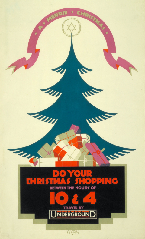 Do your Christmas shopping between 10 and 4, by Austin Cooper, 1924