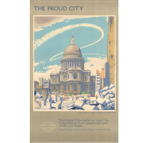 The proud city; St Paul's Cathedral, by Walter E Spradbery, 1944