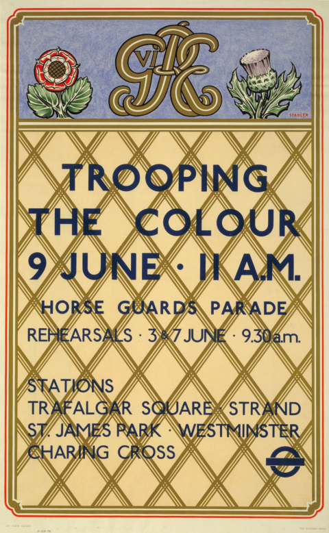 Trooping the Colour, by Harold Stabler, 1937