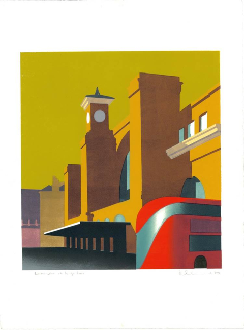 Routemaster at King’s Cross by Paul Catherall