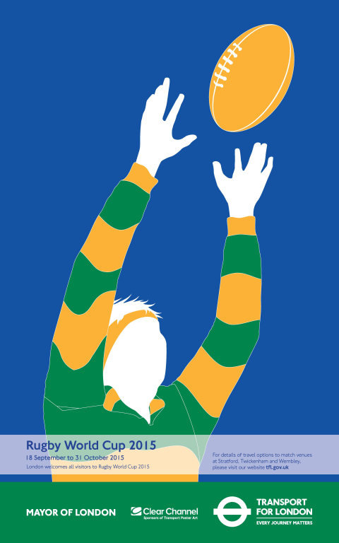 Rugby World Cup 2015 Poster