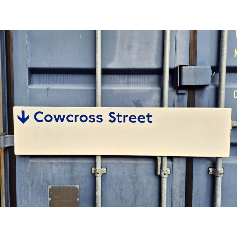 Cowcross Street Sign (632022)