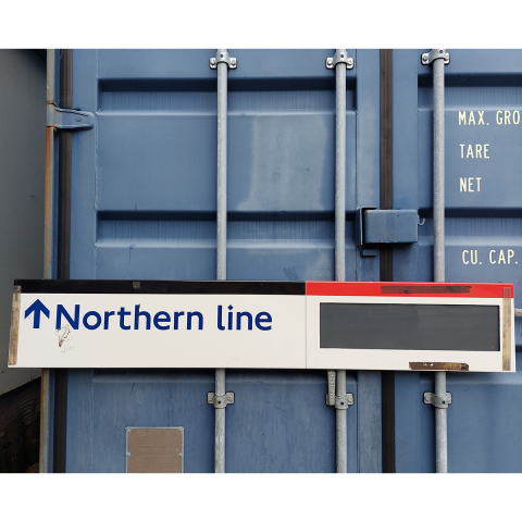 Northern Line/Central Line Lightbox (Arrows Up) (982023)