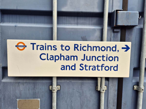 Trains to Richmond, Clapham Junction and Stratford (2072024)