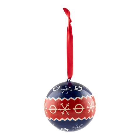 Christmas Bauble Large Blue