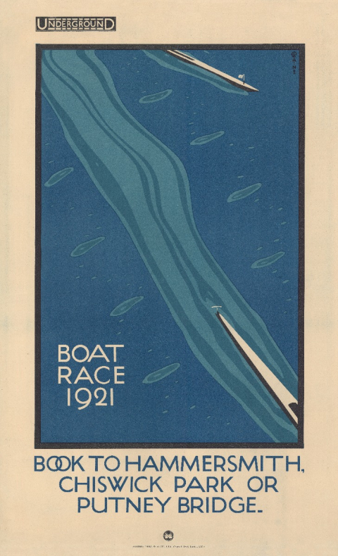 Boat Race by Charles Paine, 1921