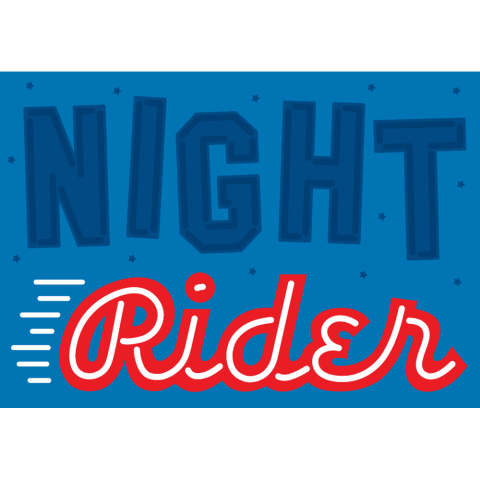 Night Rider Crispin Finn poster