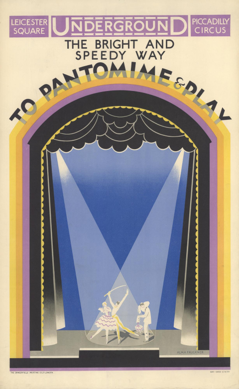 The bright and speedy way to pantomime, by Alma Faulkner, 1925