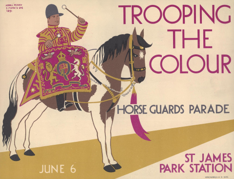 Trooping the Colour, by Herry Perry, 1931