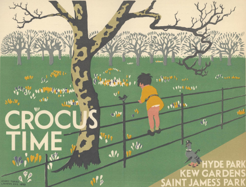 Crocus time, by Herry Perry, 1931