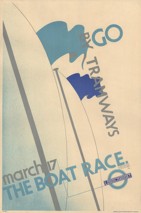 The Boat Race, by Christopher Greaves, 1934