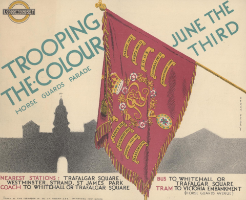 Trooping the Colour, by Herry Perry, 1935