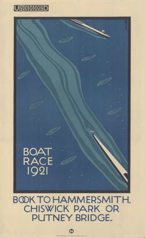 Boat Race, by Charles Paine, 1921