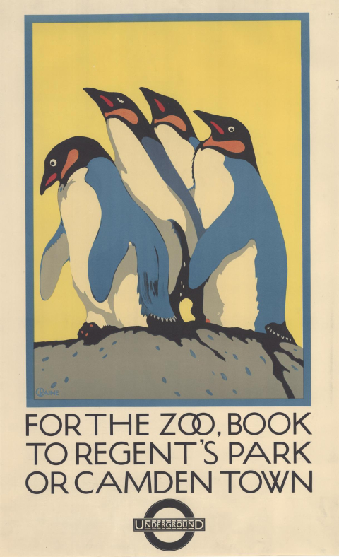 For the Zoo book to Regent's Park, by Charles Paine, 1921