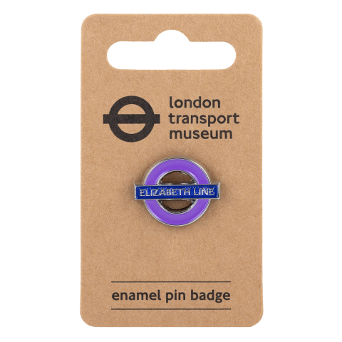Elizabeth line Pin Badge 