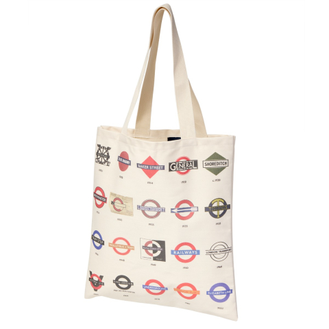 History of the Roundel Canvas Tote Bag