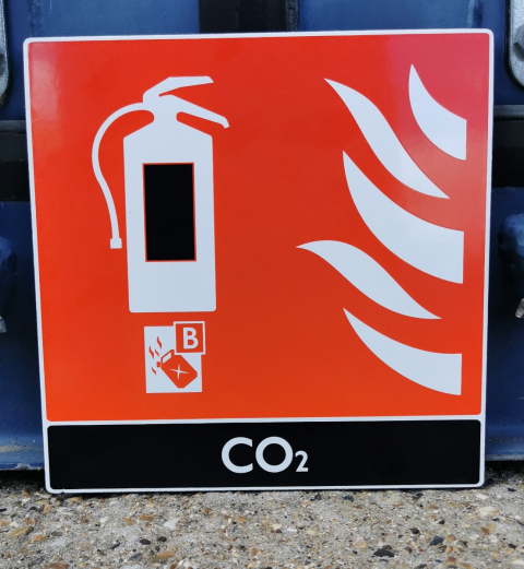 CO2 Sign