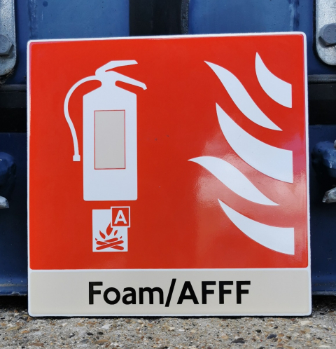 Foam/AFFF Sign
