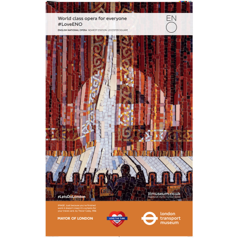 Love London's Culture English National Opera Poster