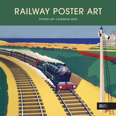 NRM Railway Poster Art Wall Calendar 2025