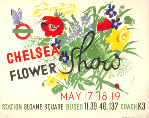 Chelsea Flower Show 30x40 print