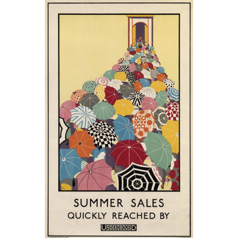 Summer Sales Quickly Reached by Mary Koop, 1925