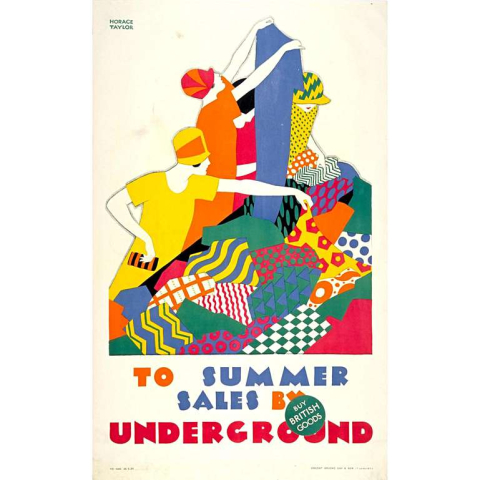 Summer Sales by Underground, by Horace Taylor, 1926