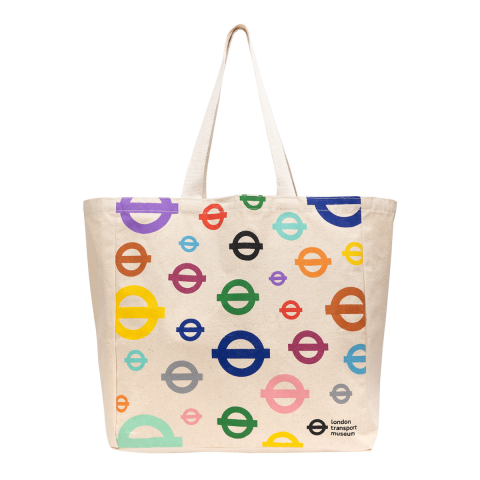 Roundel Canvas Tote Bag for Life