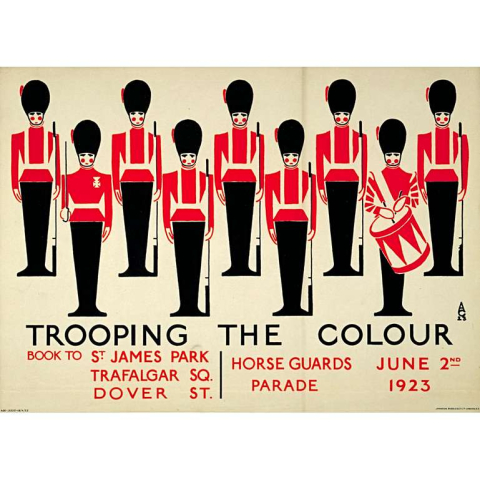 Trooping the Colour 30x40 print