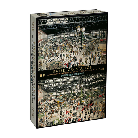 Waterloo Station Gibson G604 Jigsaw Puzzle