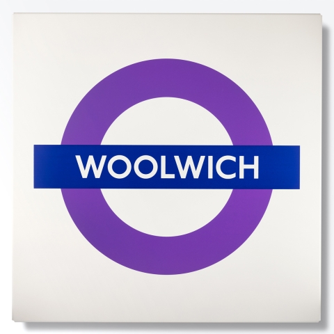 Elizabeth line Sign Woolwich