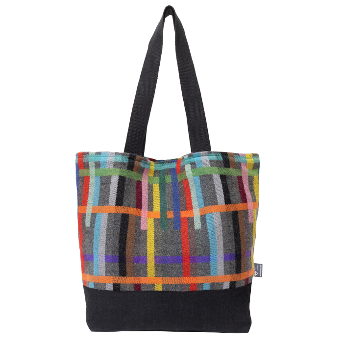 School bus top tote & wallet